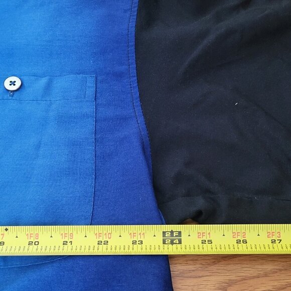 Robert Wyland Bluewater Ocean Whale Wall Mural Signature Hawaiian Shirt Large - Picture 9 of 13